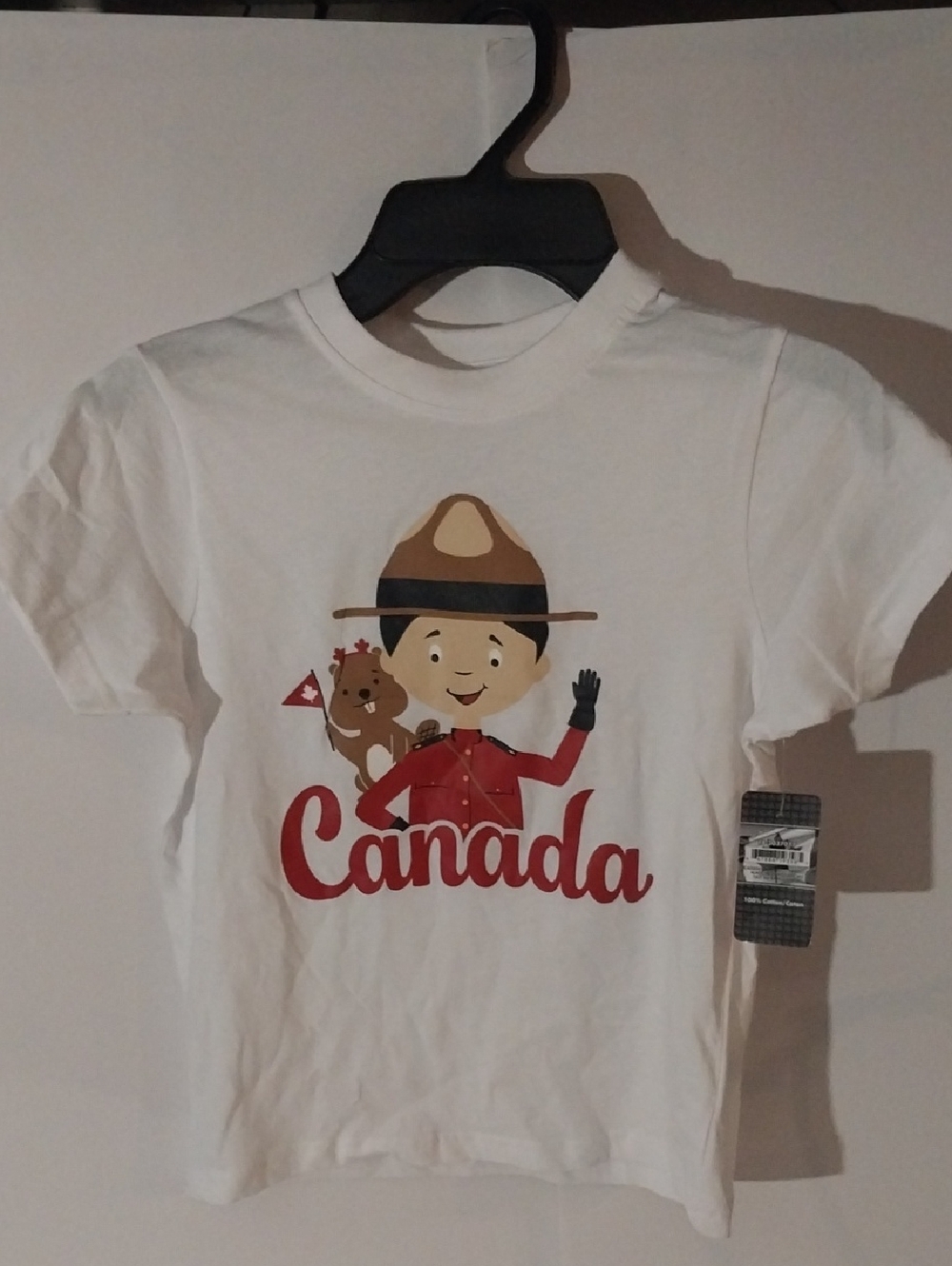Kids Canada Graphic Tee - White